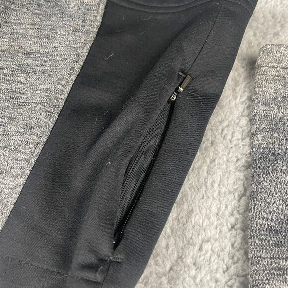 Columbia Women's Medium Gray Black Long Sleeve Outdoor Athletic Running Hoodie - Picture 5 of 12